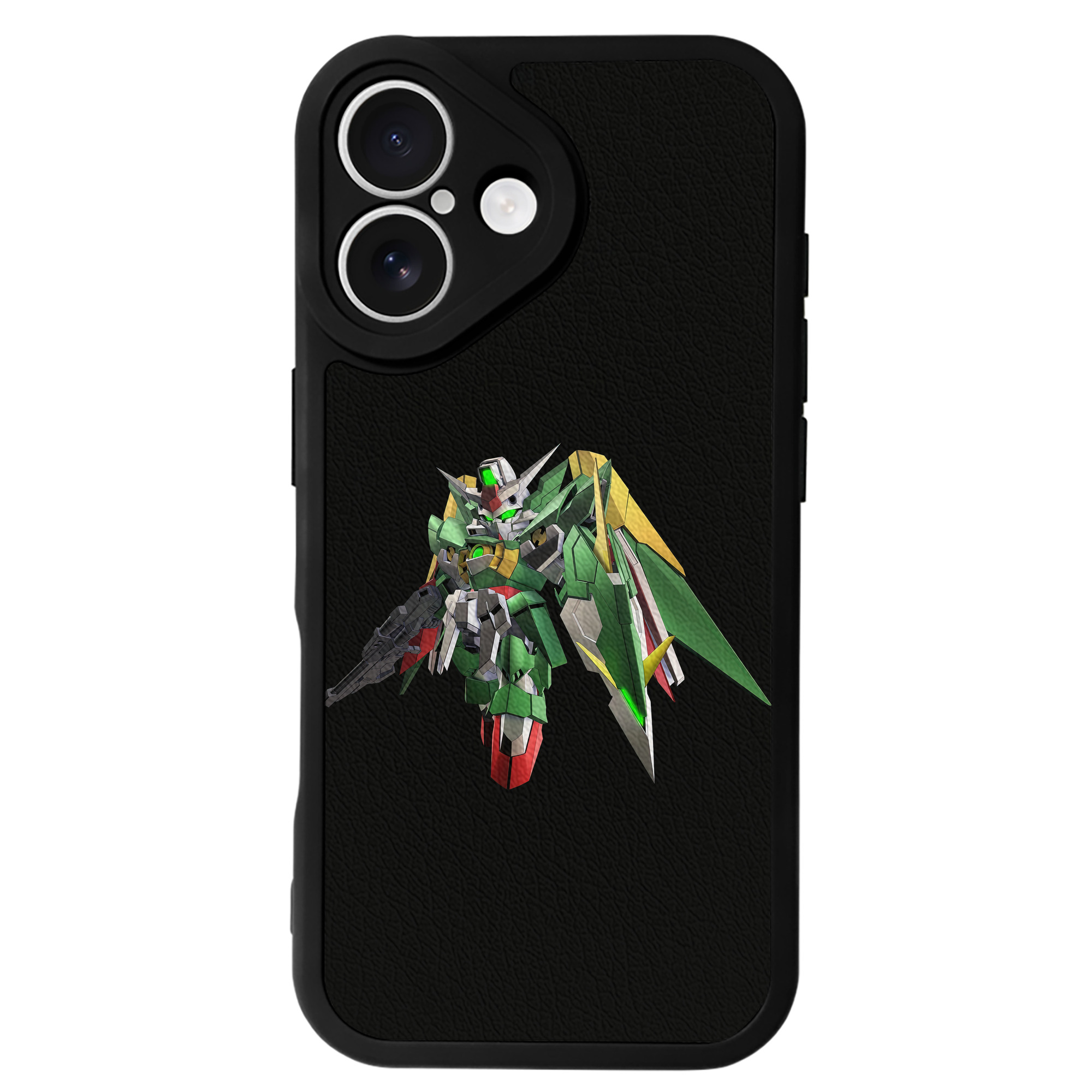 （画像用） 機動戦士ガンダム Mobile Suit Gundam 【iPhone 16シリーズ対応】シリコンスマホケース（レザー調） 材質：シリコン